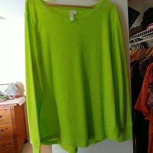 Long sleeve thermal top